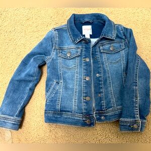 Girls Cat & Jack 5T Soft Jean Jacket / Denim Jacket